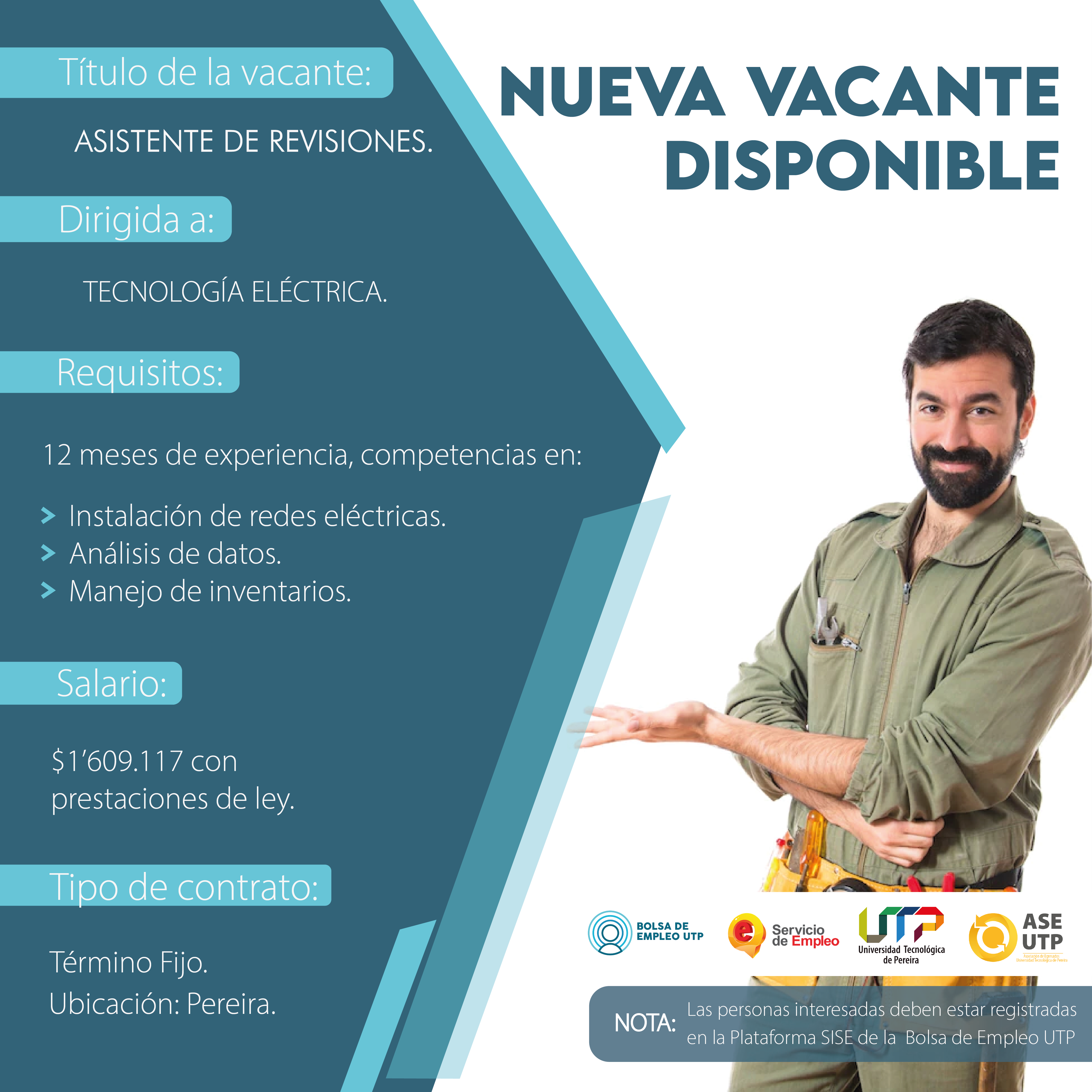 Egresados En Contacto Con Tu Universidad ¡nuevas Vacantes Laborales Para Egresados Utp 6390